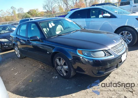2009 Saab 9-5 Aero z USA, uszkodzony, nr VIN YS3EH49G093501514